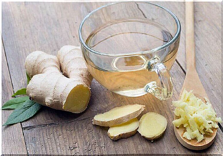 Ginger ginger regulates the function of the salivary glands