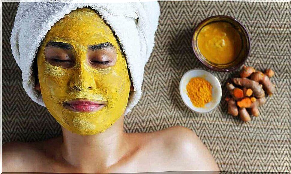 turmeric mask for acne scar