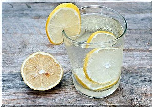 lemon water