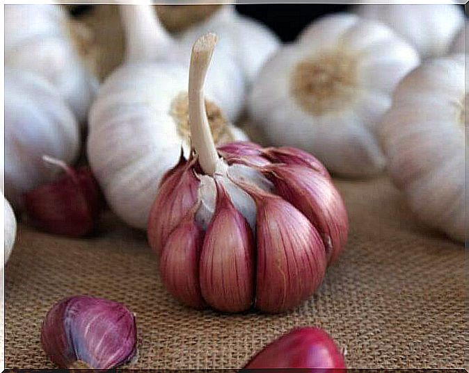 Garlic helps lower cholesterol.