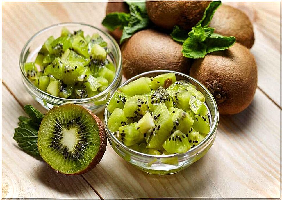 kiwi chopped