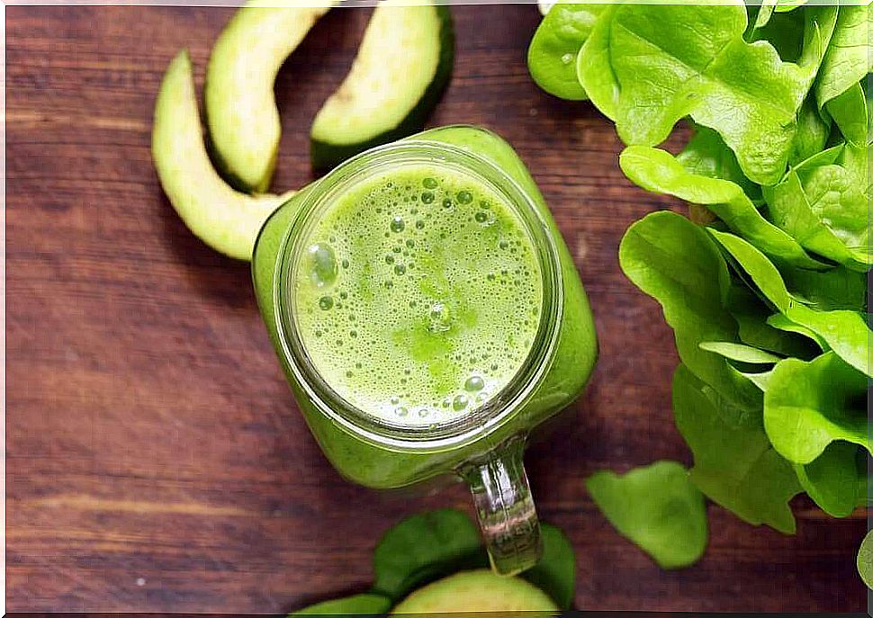 Vihersmoothie is a great way to enjoy a variety of vegetables.