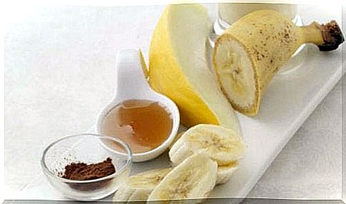 banana, honey and cinnamon