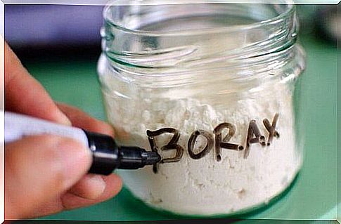 This homemade laundry detergent contains borax