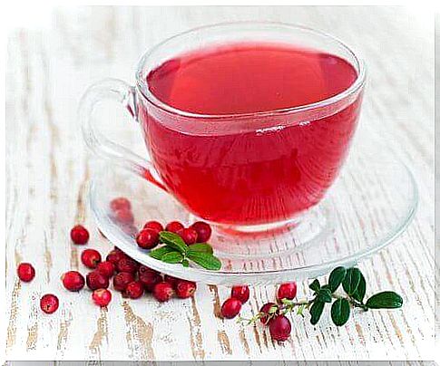 prevent inflammation with cranberry juice