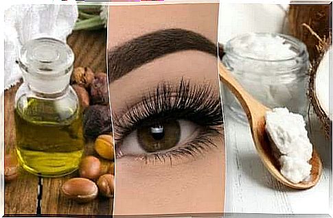 Vitamin E oil and coconut oil make thick eyelashes