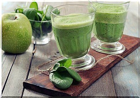 green healthy drinks