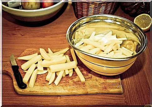 French fries can also be made crispy at home