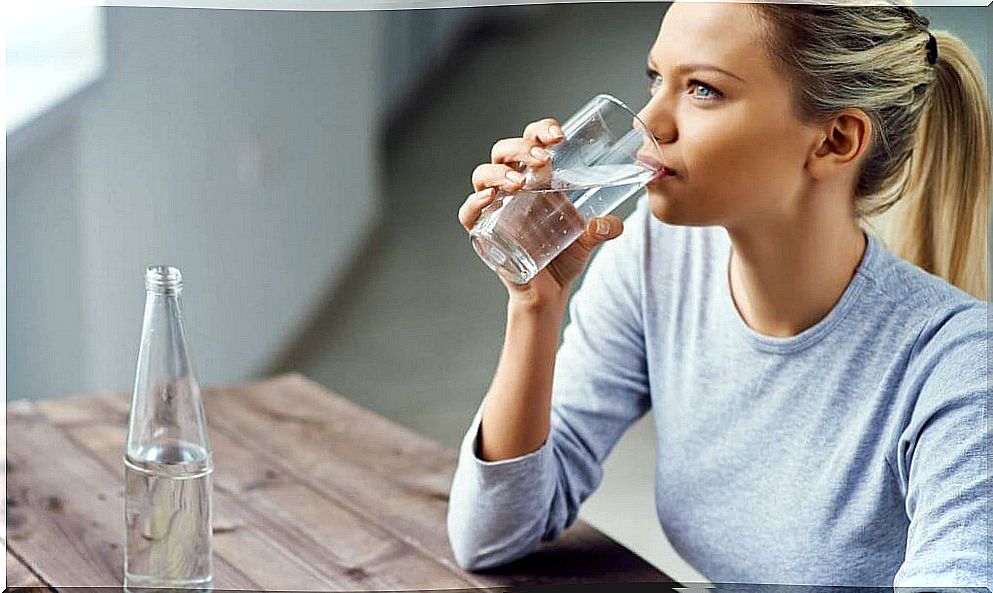 Adequate water intake helps prevent constipation