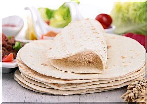 home-made tortillas