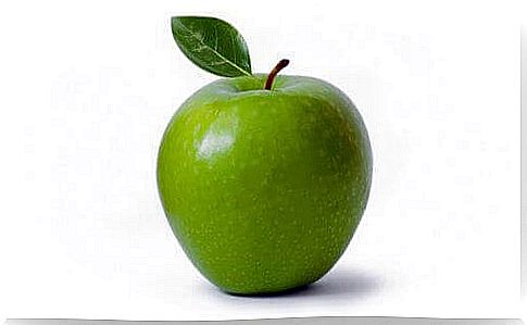 Green apple raw food