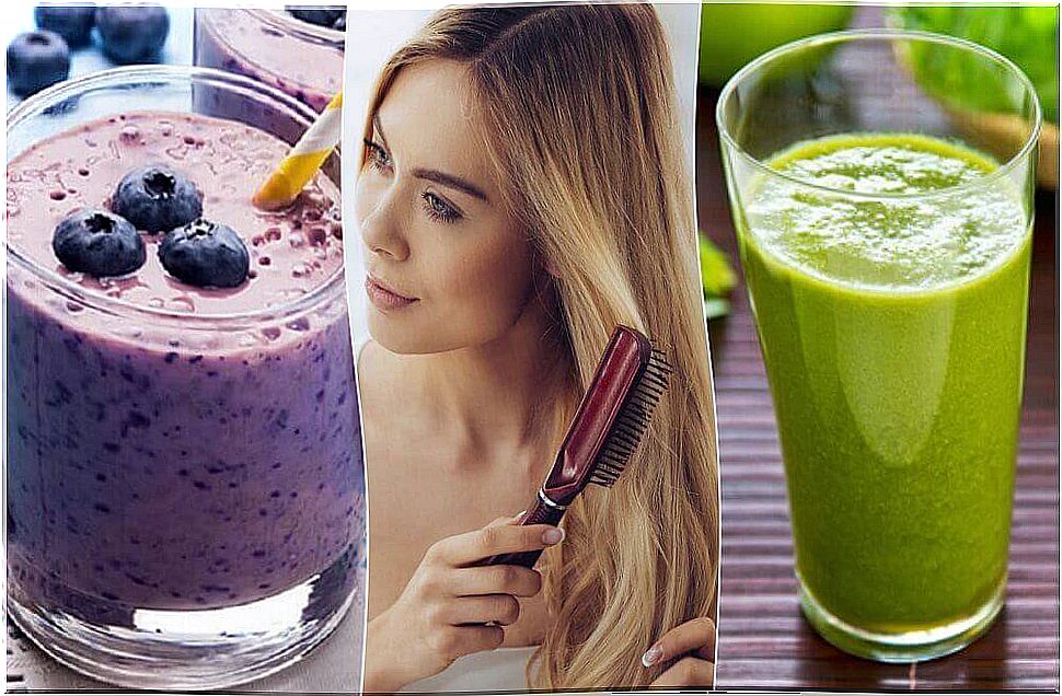 Smoothies to strengthen hair