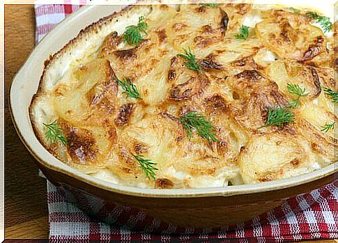 Potato gratin will charm the whole family