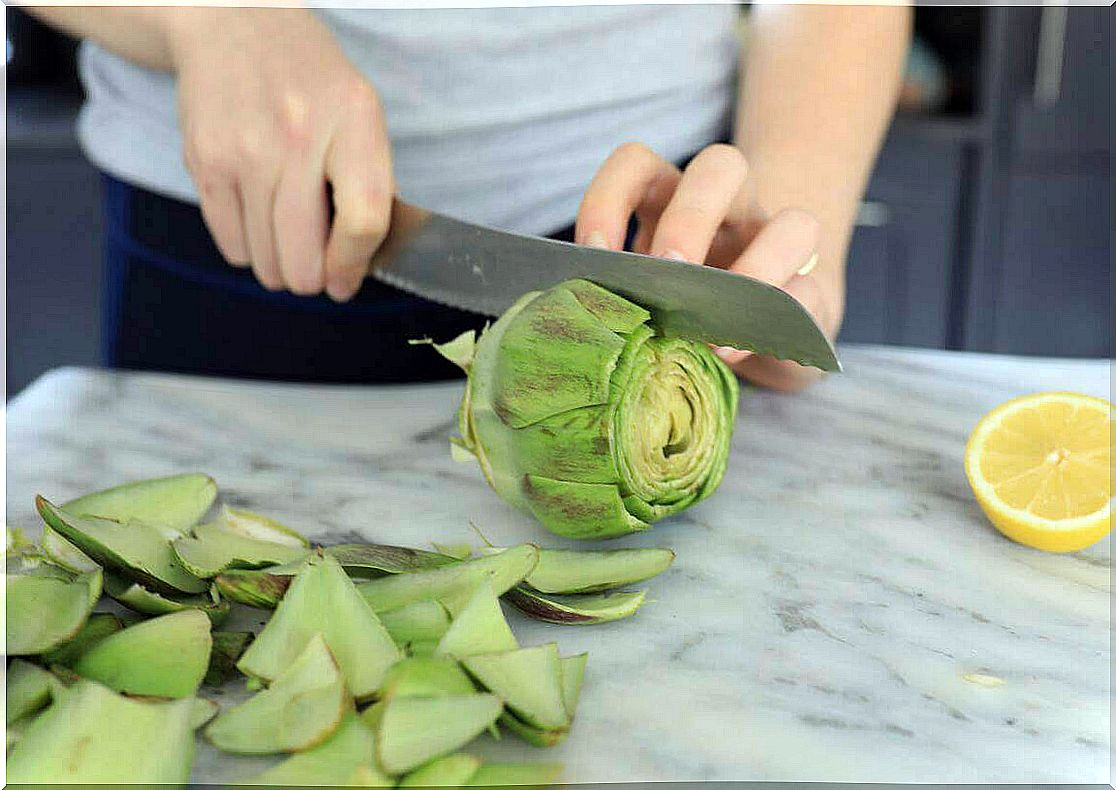 low-fat cleaning courses: artichoke course