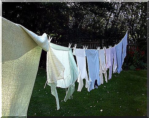 laundry drying